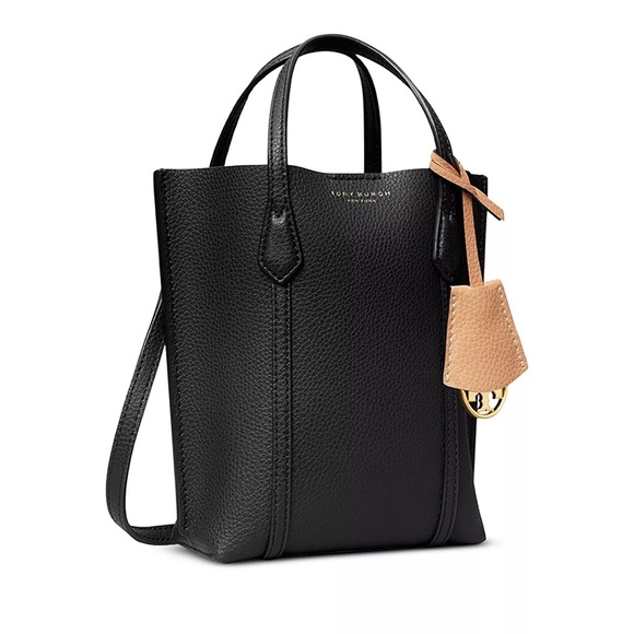 Tory Burch Handbags - Tory Burch Mini Perry Crossbody Tote Black